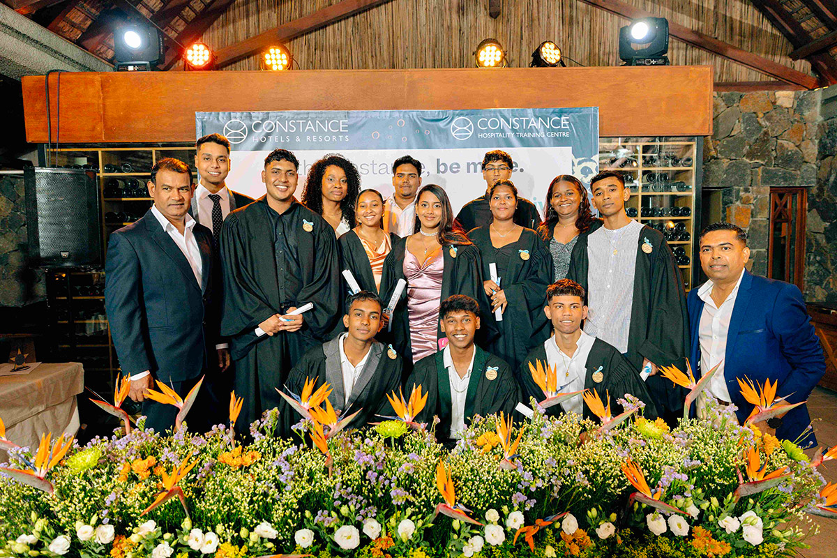 Constance Hospitality Training Centre : 53 futurs professionnels de l'hôtellerie décrochent leur diplôme